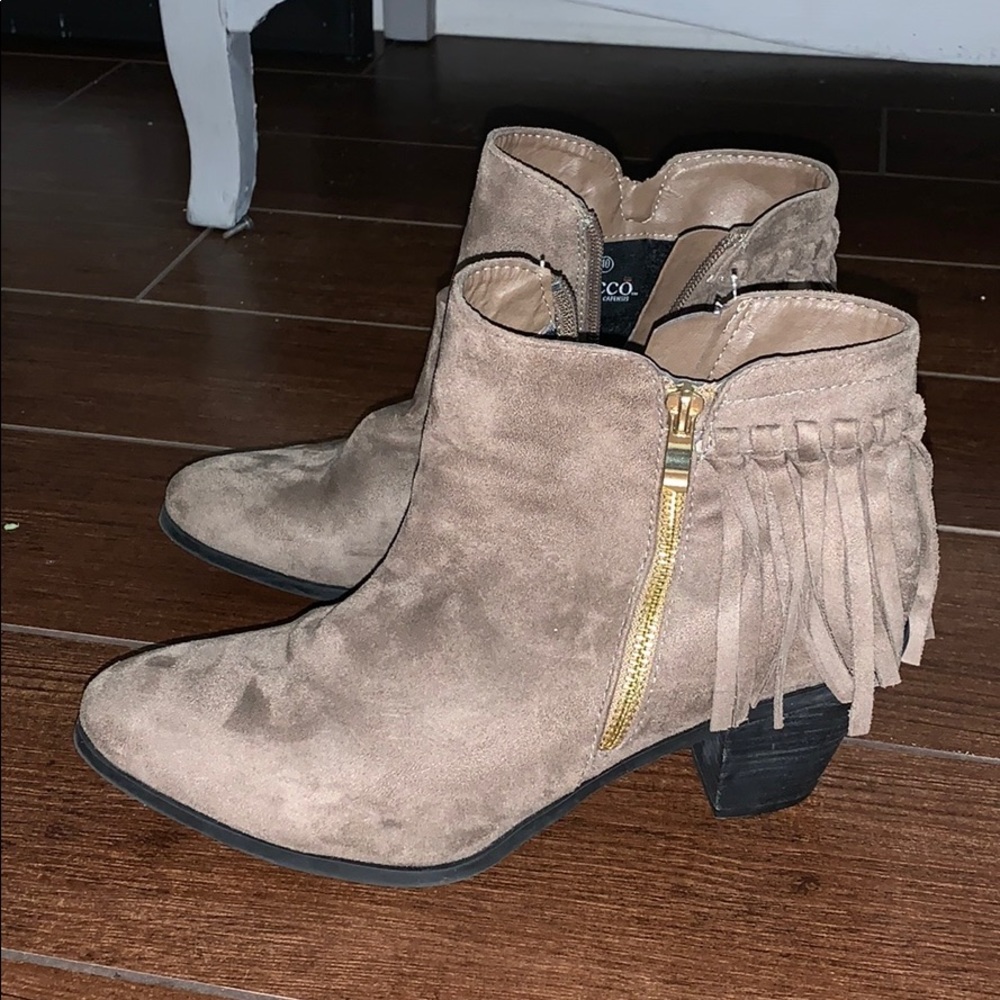 Brown Bucco Boots